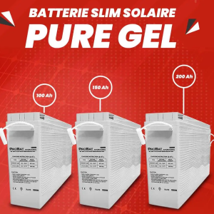 Batterie GEL 200Ah - Fiabilité et Performance pour vos besoins en énergie